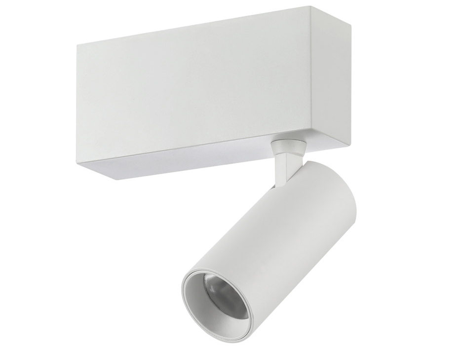 TechoLED Magnetic Track System - Adjustable Spotlight Module LED luminaire - White Option