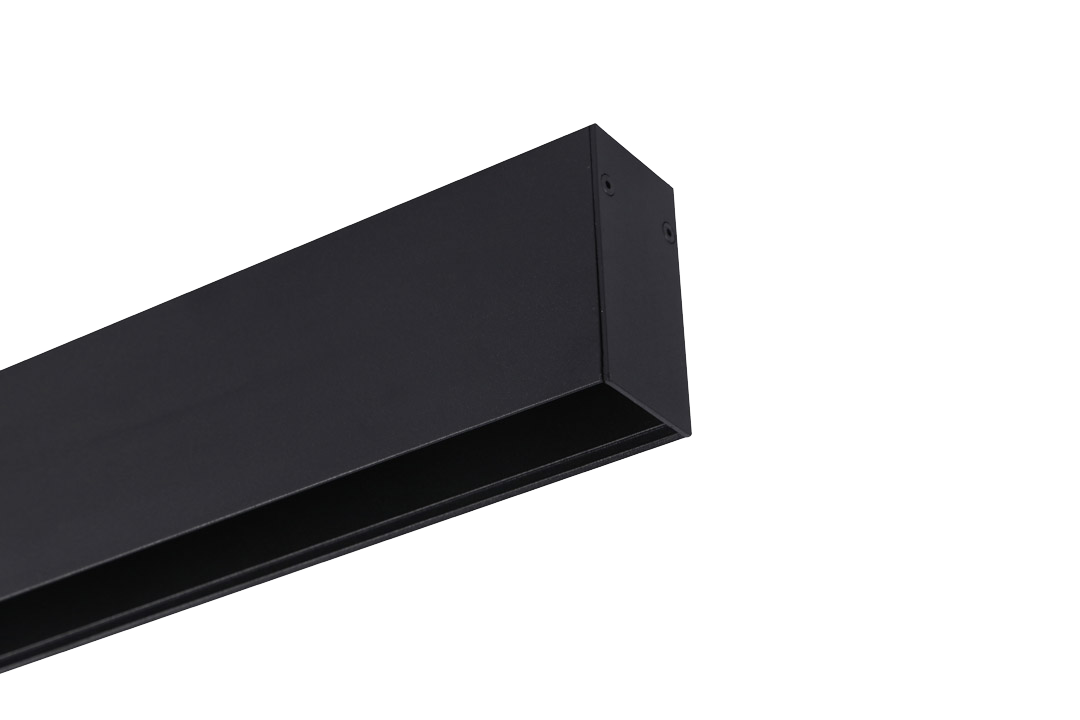 TechoLED Magnetic Track System - Magnetic Track - Detail - Black Option