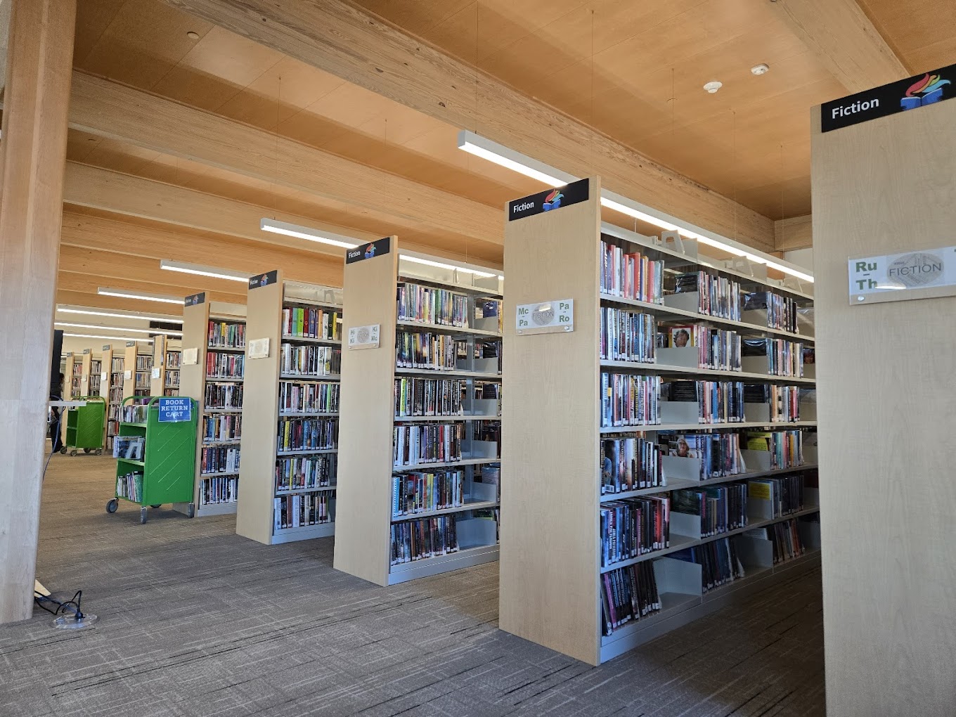 TechoLED BX-2U Pendant Instalation in Posser Library